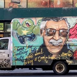 Marvel Entertainment - One of my very favorite trucks in Manhattan!! Immortal......my photo taken February 2022