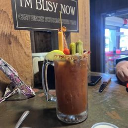 Bloody Mary and chicken quesadilla Bloody Mary and chicken quesadilla