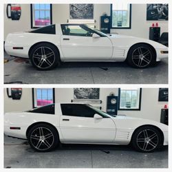 No Squint Tint - 1992 Corvette Tint Upgrade