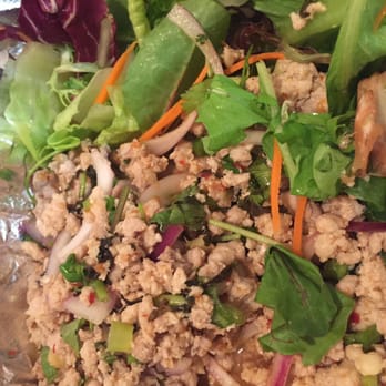 Kao Hom - Chicken larb- Delicious! - Thai Near Me - Van Nuys, California