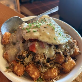 Radiator Whiskey - Radiator Tots Fully Loaded - New American Near Me - Seattle, Washington