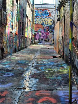 Graffiti Alley by null