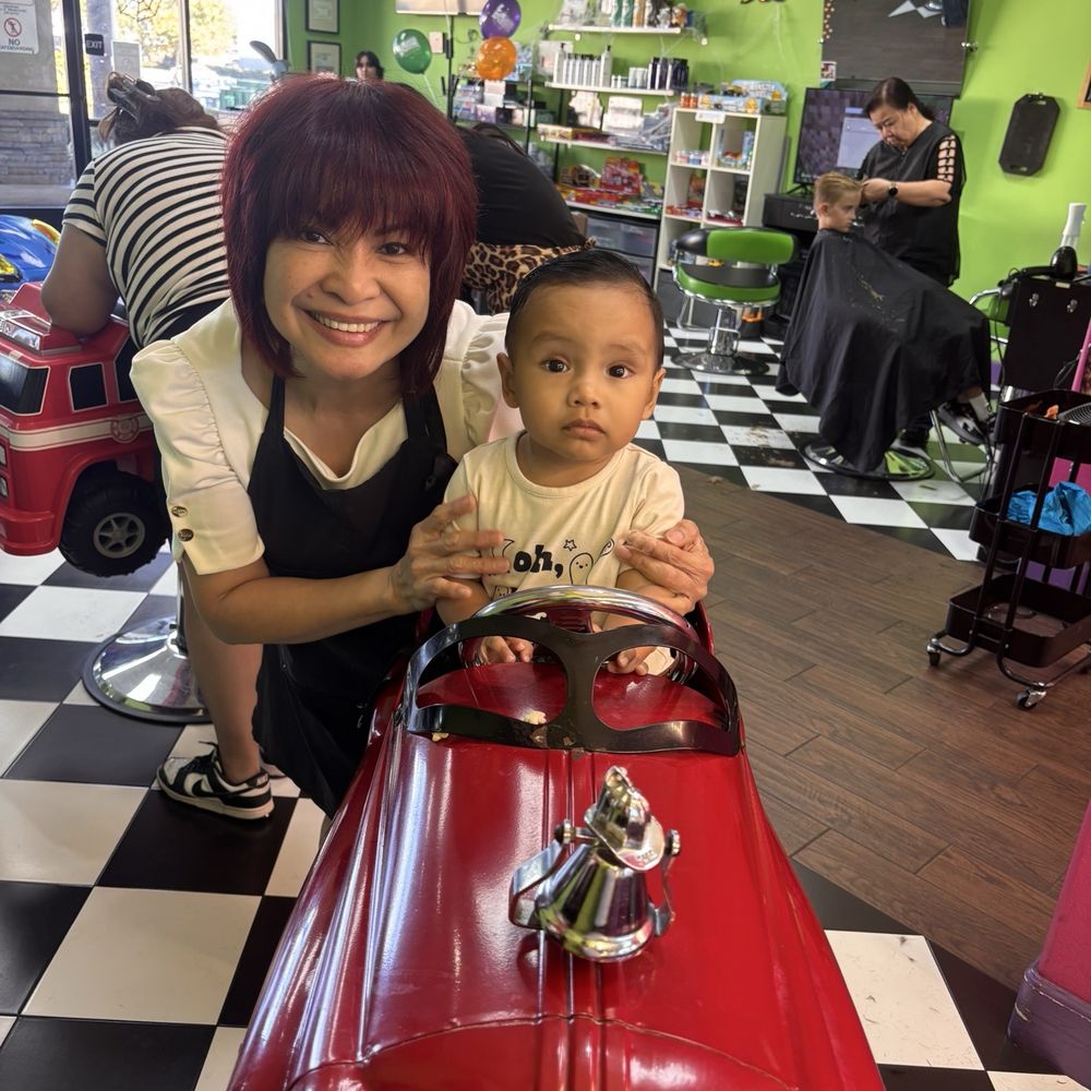 Baby boys first haircut package Baby boys first haircut package