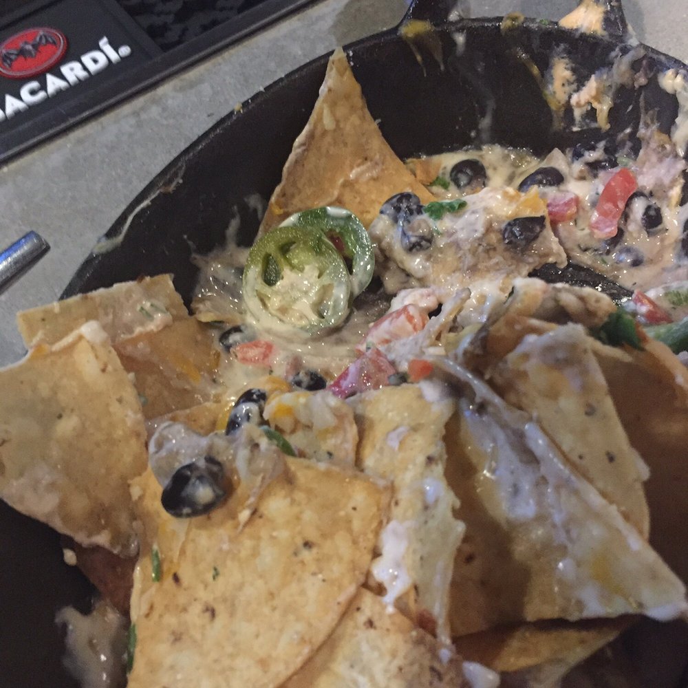 Copper Blues Live - Oxnard - These are the cold, gross Nachos with the dry braised short ribs...that took more than an hour to get. - New American Near Me - Oxnard, California