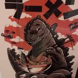 Kaiju Ramen - Bathroom area is a strangely excellent place for selfies