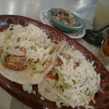 Los Altos Mexican Grill - Two chicken soft tacos with Pico de Gallo. My favorite - Mexican Near Me - Goose Creek, South Carolina