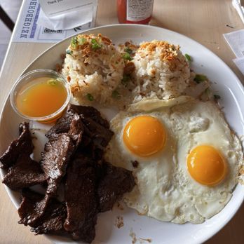Neighborhood Cafe - Neighborhood plate W/Steak - Bubble Tea Near Me - Tukwila, Washington