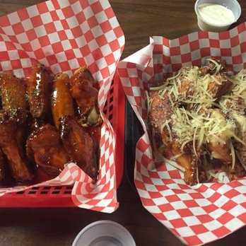 Valley Wings - Garlic parmesan and valley sauce... really good! - Chicken Wings Near Me - Phoenix, Arizona Valley Wings - Garlic parmesan and valley sauce... really good! - Chicken Wings Near Me - Phoenix, Arizona