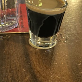 Broad Ripple Brewpub - Baby Guinness shot - Vegetarian Near Me - Indianapolis, Indiana