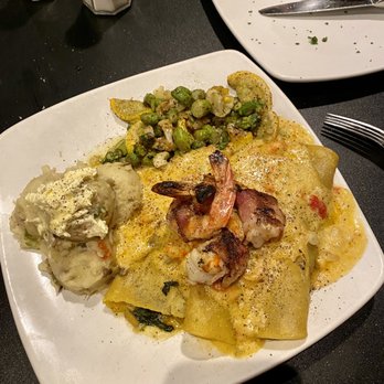 Beehive Restaurant - crab & spinach stuffed enchiladas topped with crawfish cheddar sauce, side of southwest mashed potatoes, and sauteed veggies - Steakhouses Near Me - Abilene, Texas Beehive Restaurant - crab & spinach stuffed enchiladas topped with crawfish cheddar sauce, side of southwest mashed potatoes, and sauteed veggies - Steakhouses Near Me - Abilene, Texas