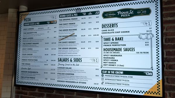 Menu photo 3 Prince Street Pizza Venice, CA Menu photo 3 Prince Street Pizza Venice, CA