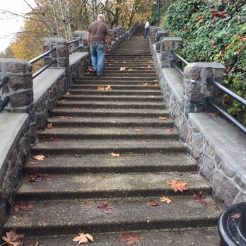 Oregon City Municipal Elevator - Stairs (November 2016) - Landmarks & Historical Buildings Near Me - Oregon City, Oregon