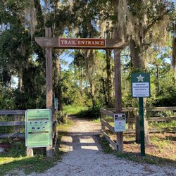 Seminole County-Econ River Wilderness Area - Trail entrance