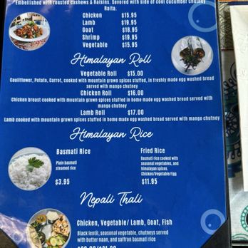 Himalayan Cafe - San Dimas - Menu - Himalayan/Nepalese Near Me - San Dimas, California
