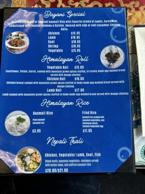 Menu photo 1 Himalayan Cafe - San Dimas San Dimas, CA Menu photo 1 Himalayan Cafe - San Dimas San Dimas, CA