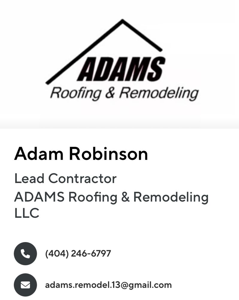 Slide of ADAMS Roofing & Remodeling