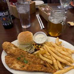 Lazy River Grill - Yellowstone Walleye