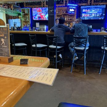 Blue Corn Harvest Bar and Grill - From a booth in the bar area - about 4 booths like this, which are open seating. - Mexican Near Me - Leander, Texas Blue Corn Harvest Bar and Grill - From a booth in the bar area - about 4 booths like this, which are open seating. - Mexican Near Me - Leander, Texas