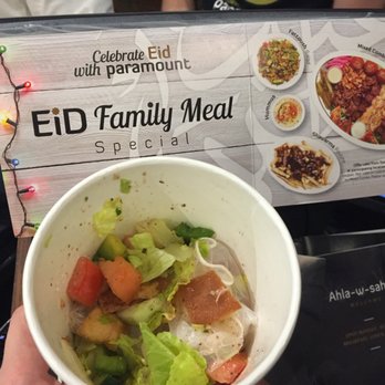 Paramount Middle Eastern Kitchen - A complimentary vinyl glove inside of my salad. - Middle Eastern Near Me - Toronto, Ontario Paramount Middle Eastern Kitchen - A complimentary vinyl glove inside of my salad. - Middle Eastern Near Me - Toronto, Ontario
