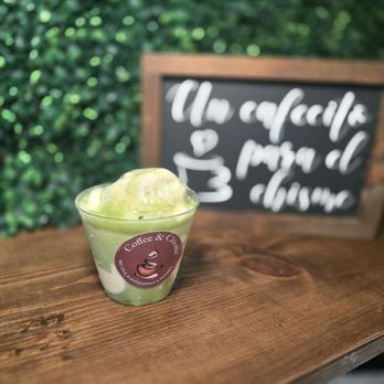 Coffee and Chisme - Matcha affogato - Coffee & Tea Near Me - South Gate, California Coffee and Chisme - Matcha affogato - Coffee & Tea Near Me - South Gate, California