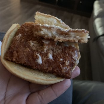 Burger King - This is the Bk Big Fish. Burnt over cooked and cold this place needs new management. - Burgers Near Me - Reno, Nevada