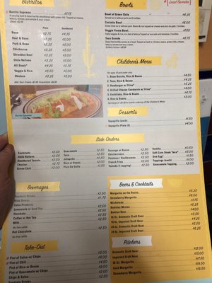 Menu photo 5 La Cocinita Mexican Restaurant Denver, CO