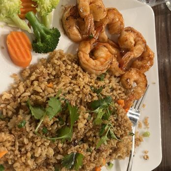 Pho Social - The rice with giant shrimps on the side! - Coffee & Tea Near Me - Columbus, Ohio