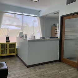Glenvine Dental Care - Covina - Our reception area during the Covid-19 pandemic. Make an appointment and sign in by calling or texting us from your car.