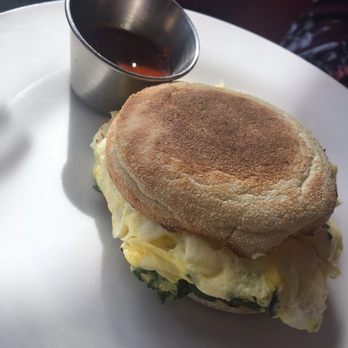 Java Grind & Grill - Food- Avocado, Egg, Cheese and Spinach on an English Muffin - Coffee & Tea Near Me - Stoneham, Massachusetts