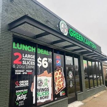 Green Lantern Pizza - Exterior 2 - Chicken Wings Near Me - St. Clair Shores, Michigan