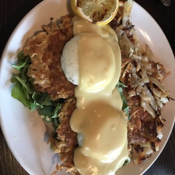 Brix Grill - Crab cake benedict - Desserts Near Me - Roseburg, Oregon