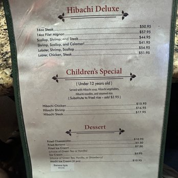 Okayama Steakhouse - Menu 1 - Japanese Near Me - Chula Vista, California Okayama Steakhouse - Menu 1 - Japanese Near Me - Chula Vista, California