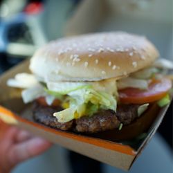 McDonald's - Quarter Pounder with Cheese Deluxe