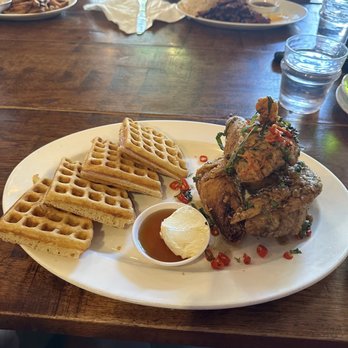 Nue - Chengdu Chicken and Waffles - Tapas/Small Plates Near Me - Seattle, Washington Nue - Chengdu Chicken and Waffles - Tapas/Small Plates Near Me - Seattle, Washington
