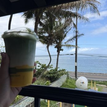 Hala Tree Cafe - Mango matcha - Coffee & Tea Near Me - Kaaawa, Hawaii Hala Tree Cafe - Mango matcha - Coffee & Tea Near Me - Kaaawa, Hawaii