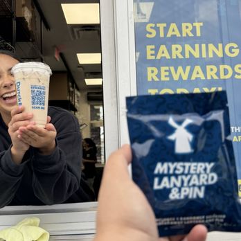Dutch Bros Coffee - The BEST MORNING TEAM EVER; great smiles and friendly customer service! I go here because of the positive vibes.  :) - Juice Bars & Smoothies Near Me - Riverside, California