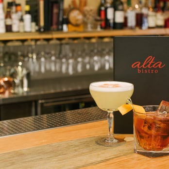 Alta Bistro - Join us for cocktails and dinner at the 20 foot long, B.C. pine beetle wood bar. Best seat in town. - French Near Me - Whistler, British Columbia Alta Bistro - Join us for cocktails and dinner at the 20 foot long, B.C. pine beetle wood bar. Best seat in town. - French Near Me - Whistler, British Columbia