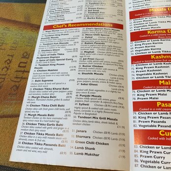 Spice of India - Menu - Indian Near Me - Newry, NYM