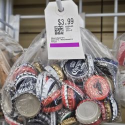 Value Village - Bag of bottle caps for $3.99, lol!
