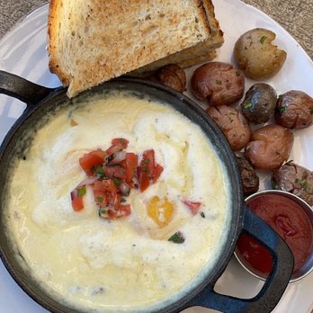 Corkfire Kitchen - Coddled Eggs* - New American Near Me - Temecula, California