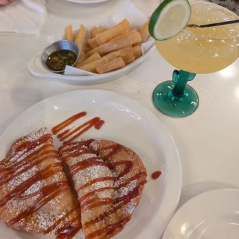 Viva Empanadas - Guava and cheese empanadas, yuca fries, garlic oil dip, wine margarita - Latin American Near Me - Albany, New York