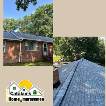 Catalan's Home Improvement - before and after roofing - General Contractors Near Me - Richmond, Virginia Catalan's Home Improvement - before and after roofing - General Contractors Near Me - Richmond, Virginia