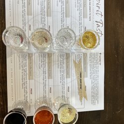 Cultivated Cocktails - Tasting flight