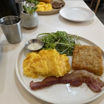 Yang’s Kitchen - Breakfast Plate with bacon slice - Asian Fusion Near Me - Alhambra, California Yang’s Kitchen - Breakfast Plate with bacon slice - Asian Fusion Near Me - Alhambra, California