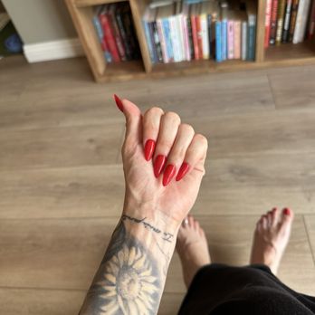 Vibe Nails and Coffee - Gel x - medium length - Nail Salons Near Me - Pomona, California Vibe Nails and Coffee - Gel x - medium length - Nail Salons Near Me - Pomona, California
