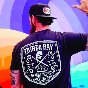 Advert - Bayshore Bound tee for For the Bay Clothing Co. - Screen Printing/T-Shirt Printing Near Me - Clearwater, Florida Advert - Bayshore Bound tee for For the Bay Clothing Co. - Screen Printing/T-Shirt Printing Near Me - Clearwater, Florida
