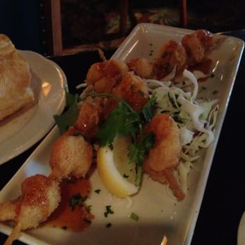 Pappadeaux Seafood Kitchen - photo by: jennifer y. happy hour asian style shrimp skewers (3-6pm i think, call and ask for the hours!) - Seafood Near Me - Dallas, Texas Pappadeaux Seafood Kitchen - photo by: jennifer y. happy hour asian style shrimp skewers (3-6pm i think, call and ask for the hours!) - Seafood Near Me - Dallas, Texas
