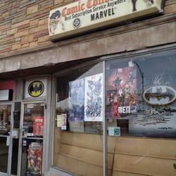 Comic Collector - Storefront of the Comic Collector in Riverside, IL, on Harlem Avenue 1 block north of the METRA tracks.