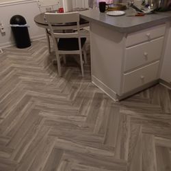 WJ Flooring & Services - Another beautiful job done by WJ Flooring, kitchen and bathroom
