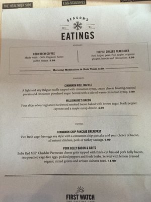 Menu photo 4 First Watch Dublin, OH